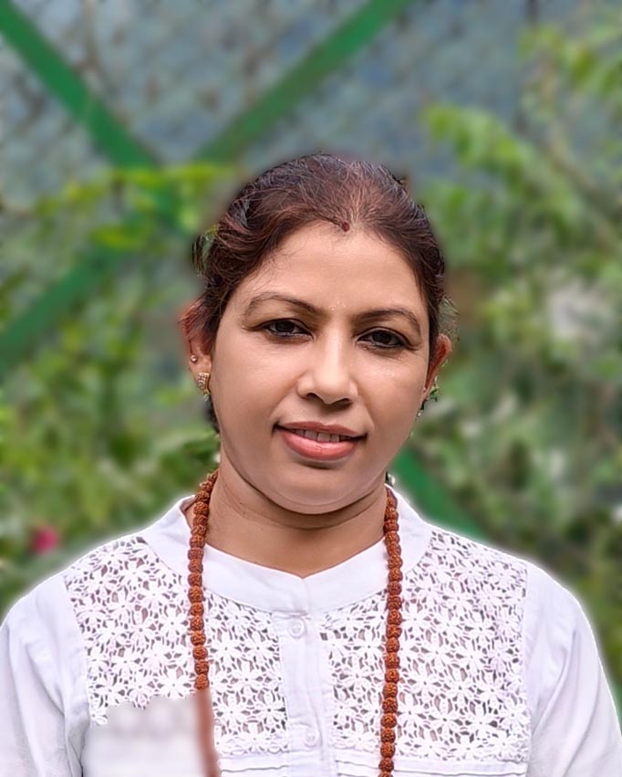 Rumy Das yoga teacher Chaitanya Yoga Foundation Faridabad