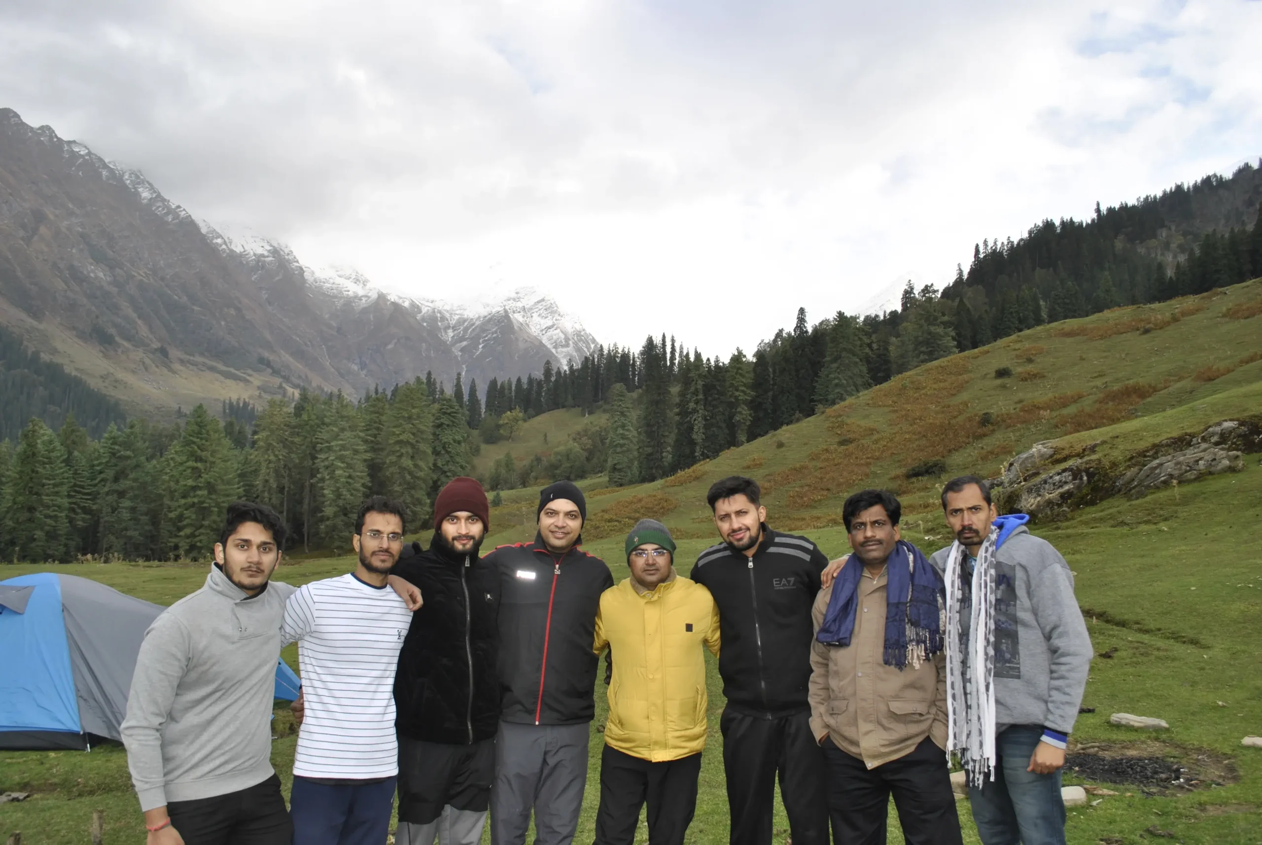 Yoga retreat at Dayara Bugyal alpine meadows Uttarkashi Uttarakhand Chaitanya Yoga Foundation